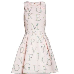 Ted Baker Zowey Unity Floral Bow Skater Dress